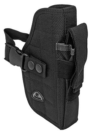 Right Handed Universal Hip Holster w/ Spare Mag - Black TacticalGear/Holsters - Tophatter Daily Deals