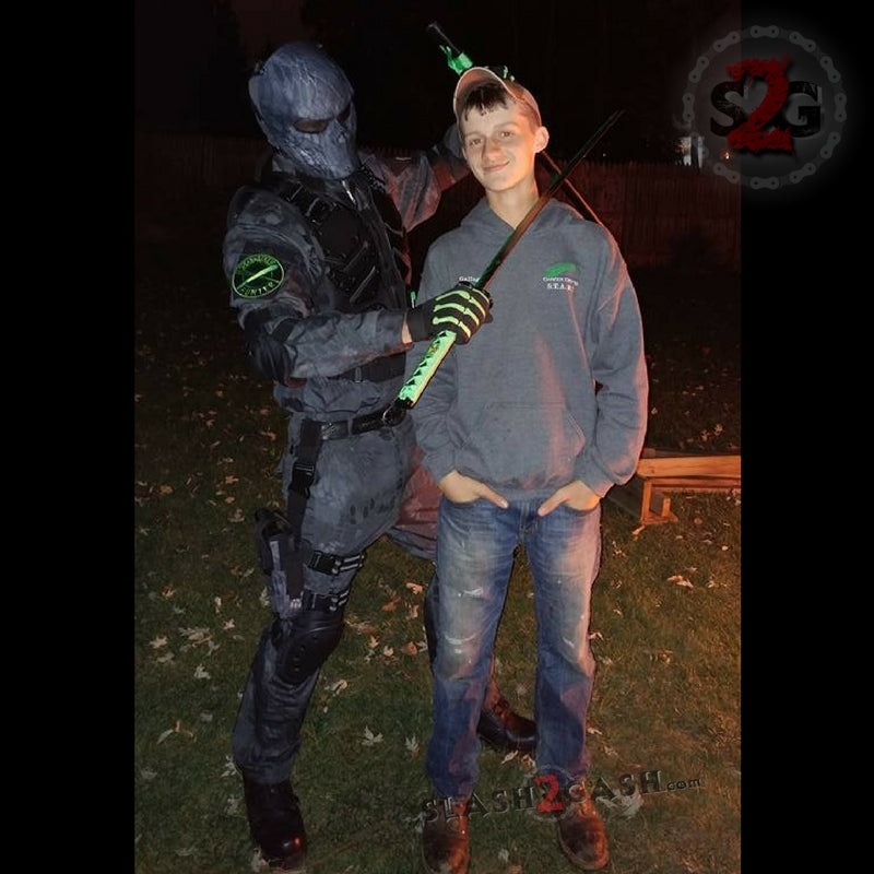 Hot Leathers Green Skeleton Zombie Bones Mechanics Gloves Gloves - Tophatter Daily Deals