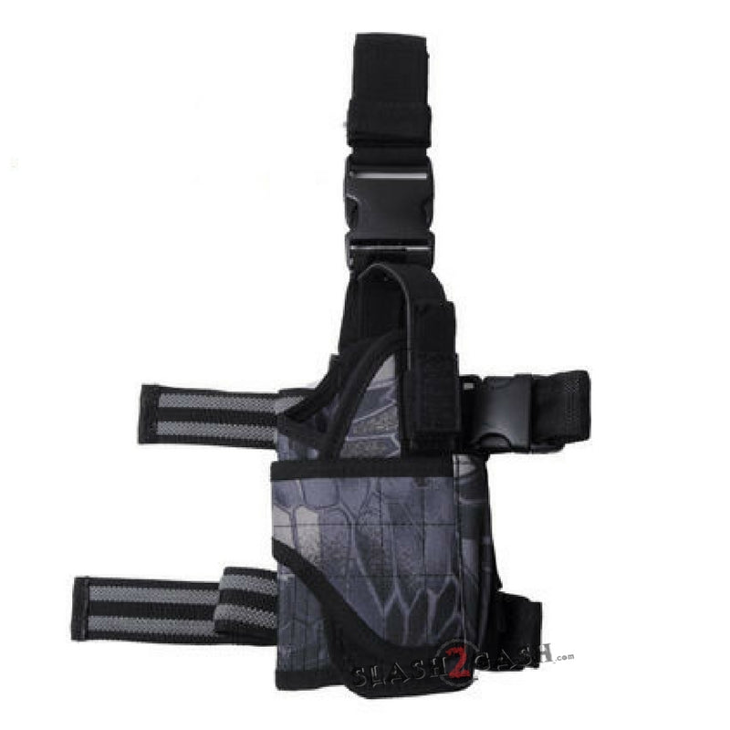 Right Handed Universal Tactical Drop Leg Holster - Kryptek Typhon Camo TacticalGear/Holsters - Tophatter Daily Deals