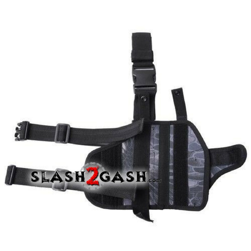 Right Handed Universal Tactical Drop Leg Holster - Kryptek Typhon Camo TacticalGear/Holsters - Tophatter Daily Deals