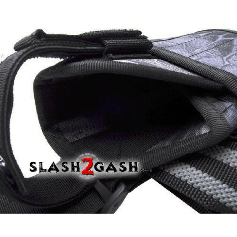 Right Handed Universal Tactical Drop Leg Holster - Kryptek Typhon Camo TacticalGear/Holsters - Tophatter Daily Deals