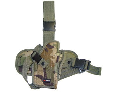 Right Handed Deluxe Tactical Drop Leg Holster w/ Removable Hip - Camo TacticalGear/Holsters - Tophatter Daily Deals