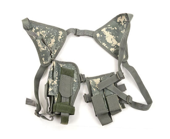 Single Draw Universal Tactical Shoulder Holster w/ Spare Mags- ACU Digital TacticalGear/Holsters - Tophatter Daily Deals