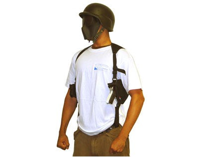 Single Draw Universal Tactical Shoulder Holster w/ Spare Mags- Black TacticalGear/Holsters - Tophatter Daily Deals
