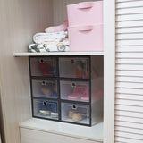 Stackable Shoe Storage Bin Transparent Dustproof Storage & Organization - Tophatter Daily Deals