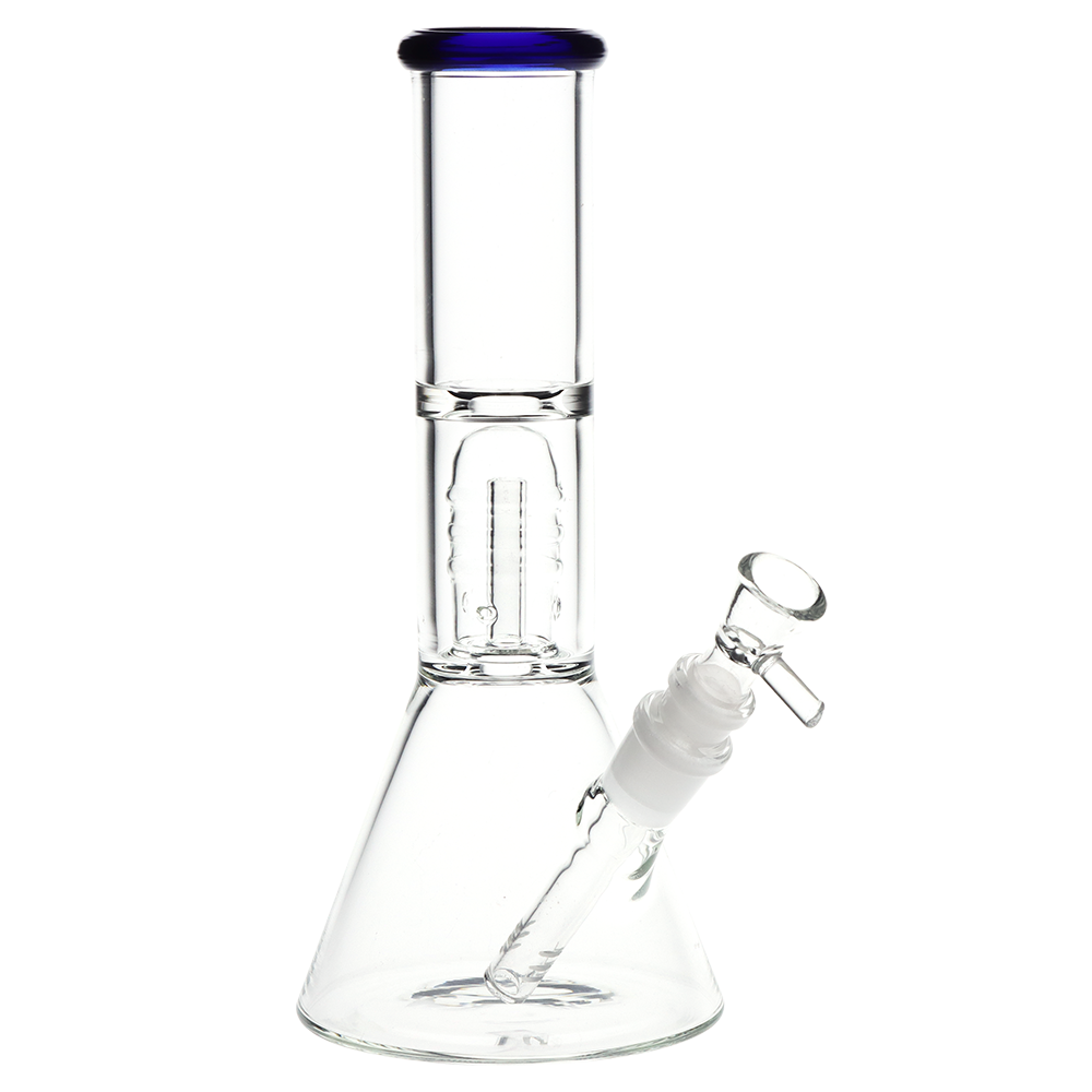 Stacked Dome Perc Beaker Bong Bongs - Tophatter Daily Deals