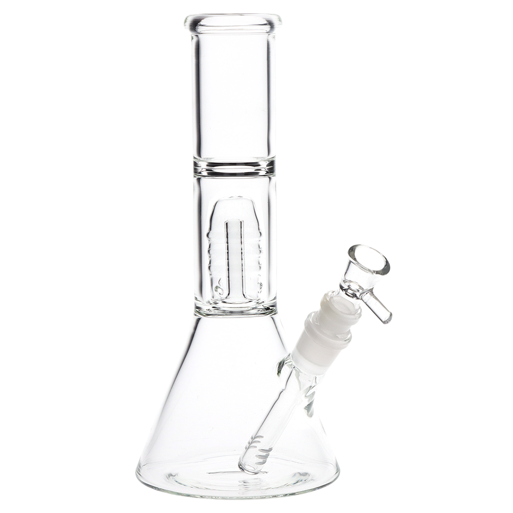 Stacked Dome Perc Beaker Bong Bongs - Tophatter Daily Deals