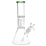 Stacked Dome Perc Beaker Bong Bongs - Tophatter Daily Deals