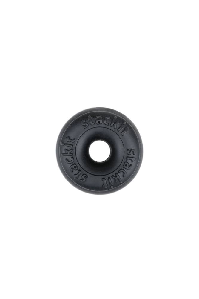 Perfect Fit - StackIt Cock Ring - Assorted Colors Black Sex Toy - Tophatter Daily Deals