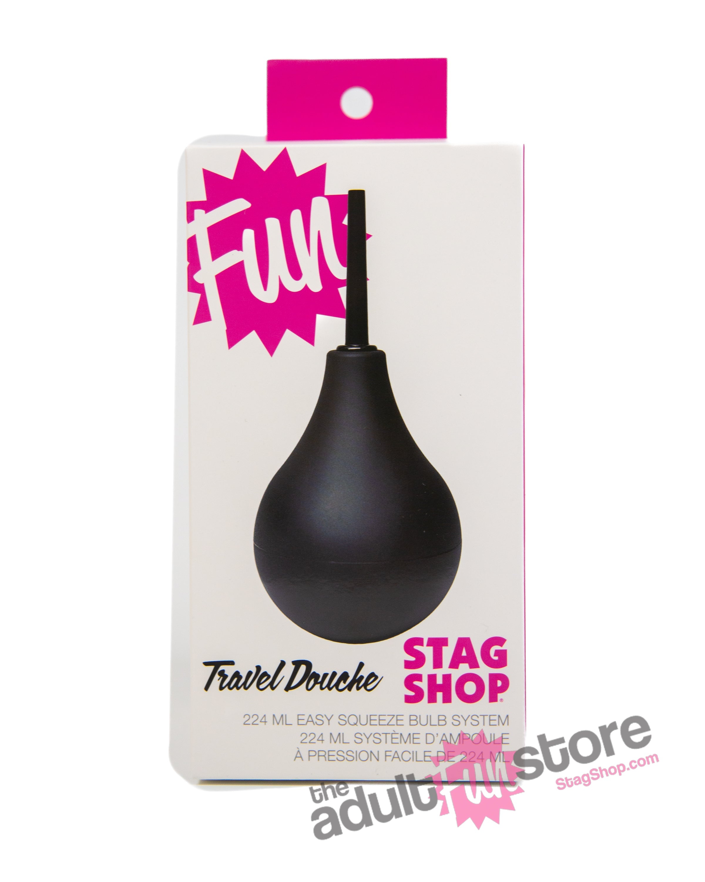 Stag Shop - Travel Douche - Black - Tophatter Daily Deals