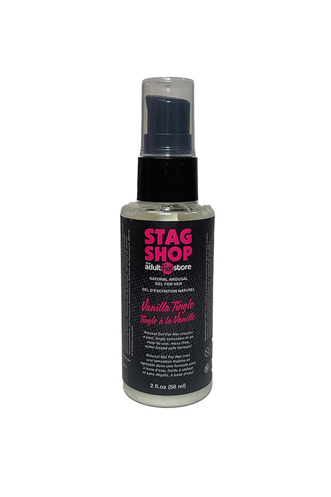 Stag Shop - Natural Arousal Gel - Vanilla Tingle - 2oz Liquid - Tophatter Daily Deals