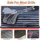 Stainless Steel BBQ Grill Cleaning Brush Kitchen Tools & Gadgets - Tophatter Daily Deals