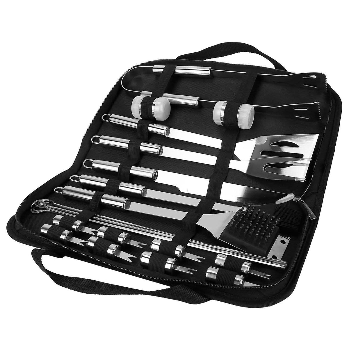 Stainless Steel BBQ Grill Tool Kit Kitchen Tools & Gadgets - Tophatter Daily Deals