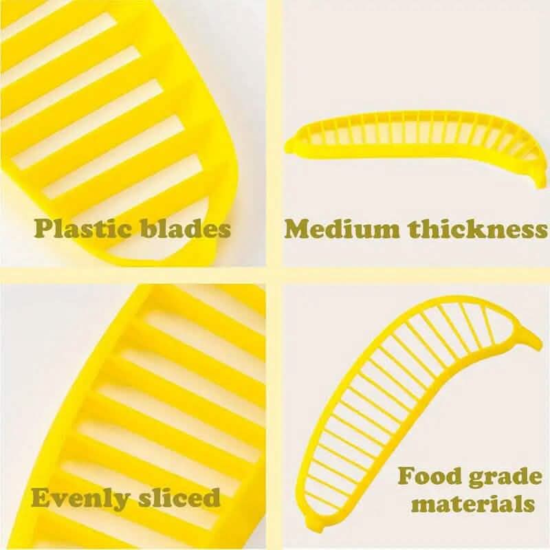 Stainless Steel Blade Banana Slicer Kitchen Tools & Gadgets - Tophatter Daily Deals