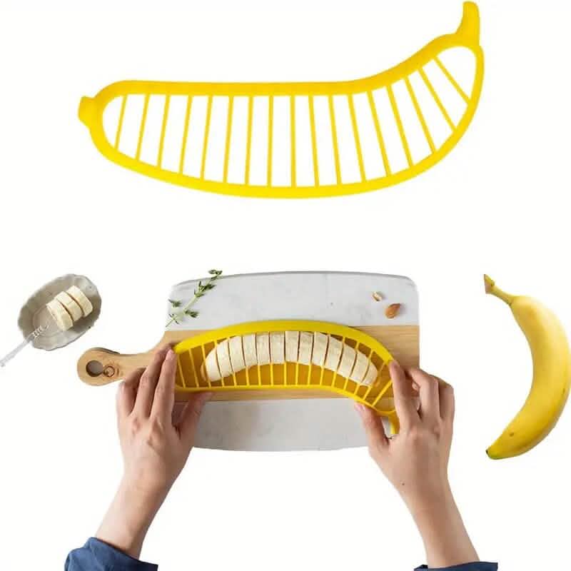 Stainless Steel Blade Banana Slicer Kitchen Tools & Gadgets - Tophatter Daily Deals