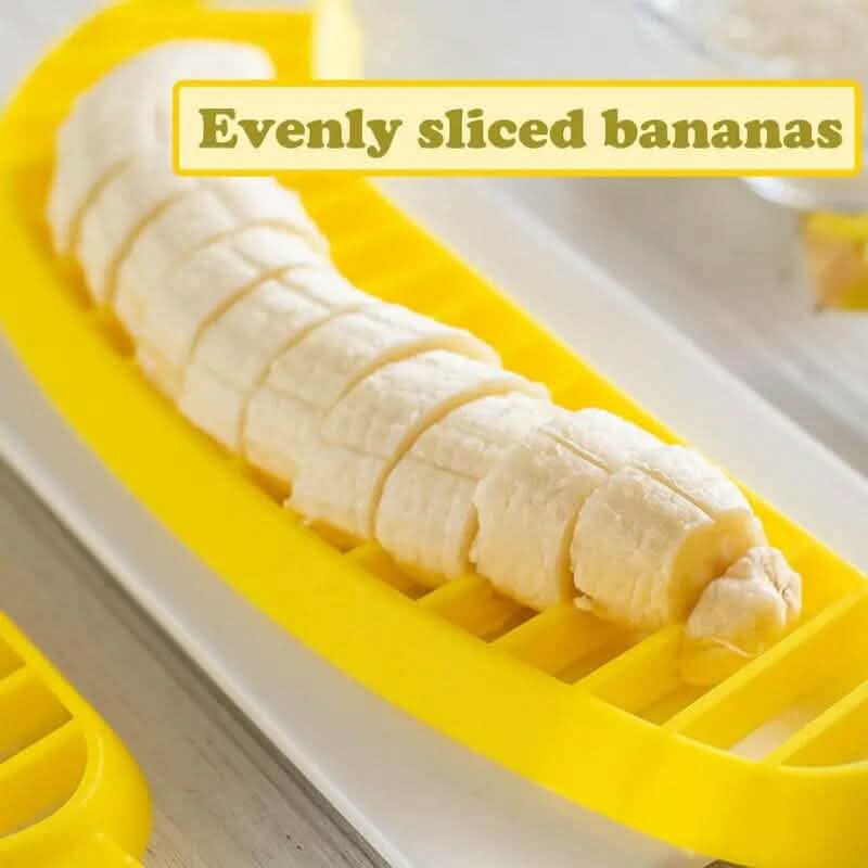 Stainless Steel Blade Banana Slicer Kitchen Tools & Gadgets - Tophatter Daily Deals