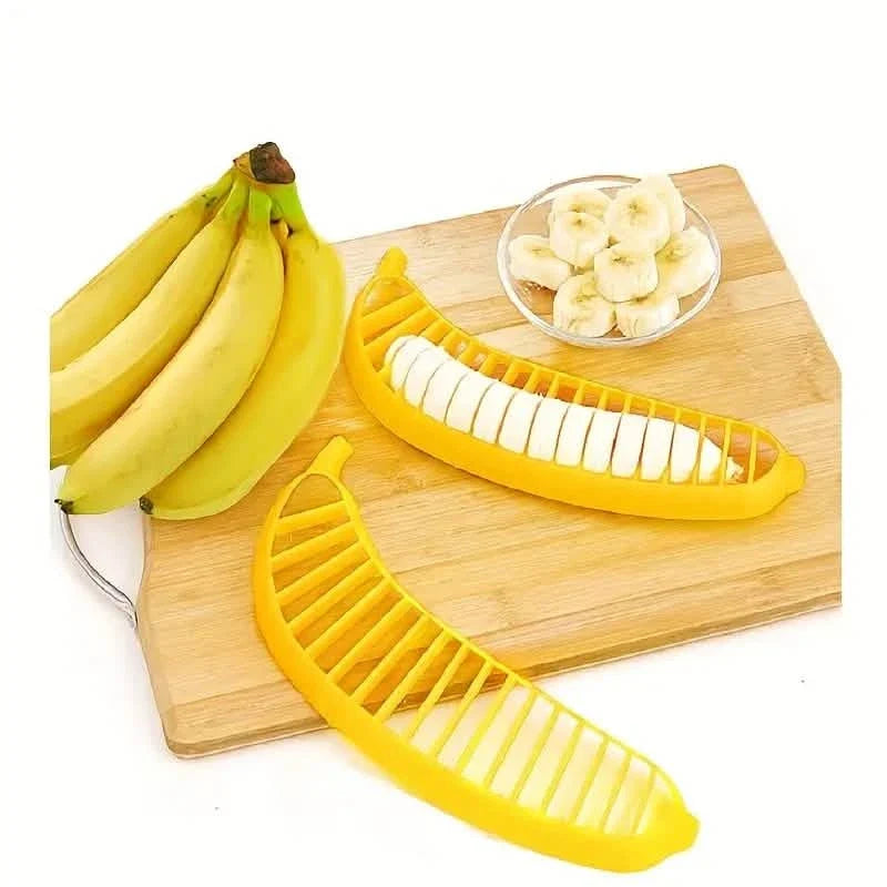 Stainless Steel Blade Banana Slicer Kitchen Tools & Gadgets - Tophatter Daily Deals