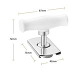 Stainless Steel Capping Device with Handle Bottle Cap Opening Tool Kitchen Tools & Gadgets - Tophatter Daily Deals