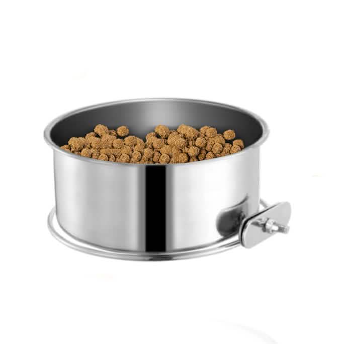 Stainless Steel Dog Pet Bowl M Pet Supplies - Tophatter Daily Deals