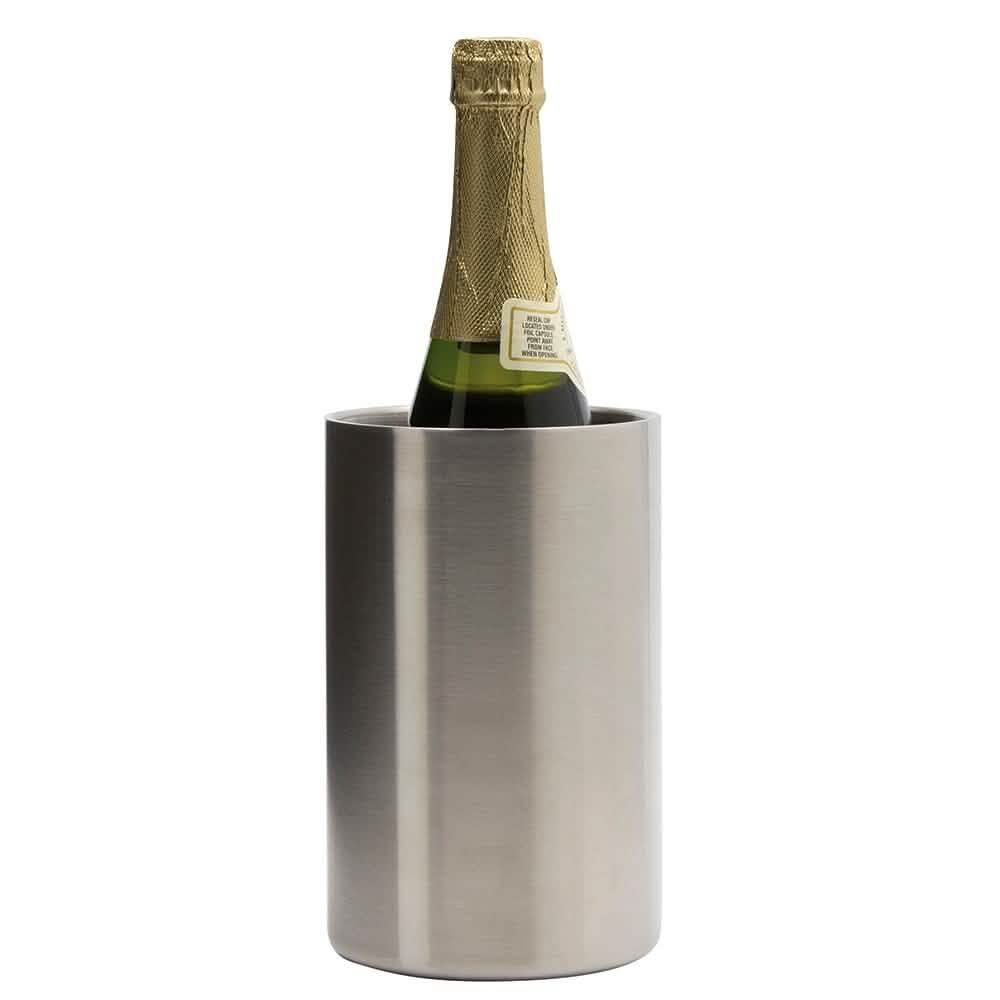 Stainless Steel Double Walled Insulation Wine Chiller Wine & Dining - Tophatter Daily Deals