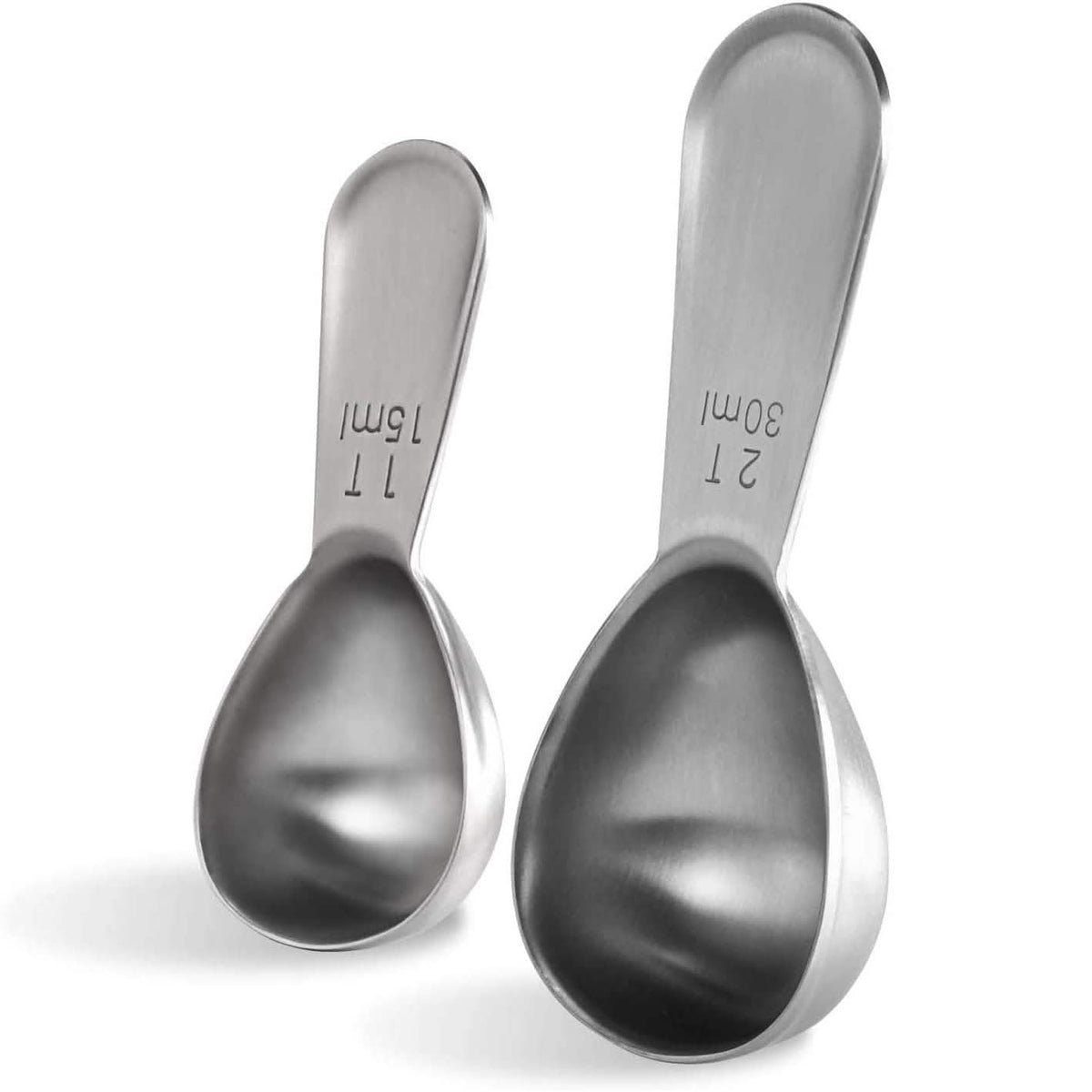 Stainless Steel Measuring Coffee Scoop 2 Tbsp 1 Tbsp Kitchen Tools & Gadgets - Tophatter Daily Deals