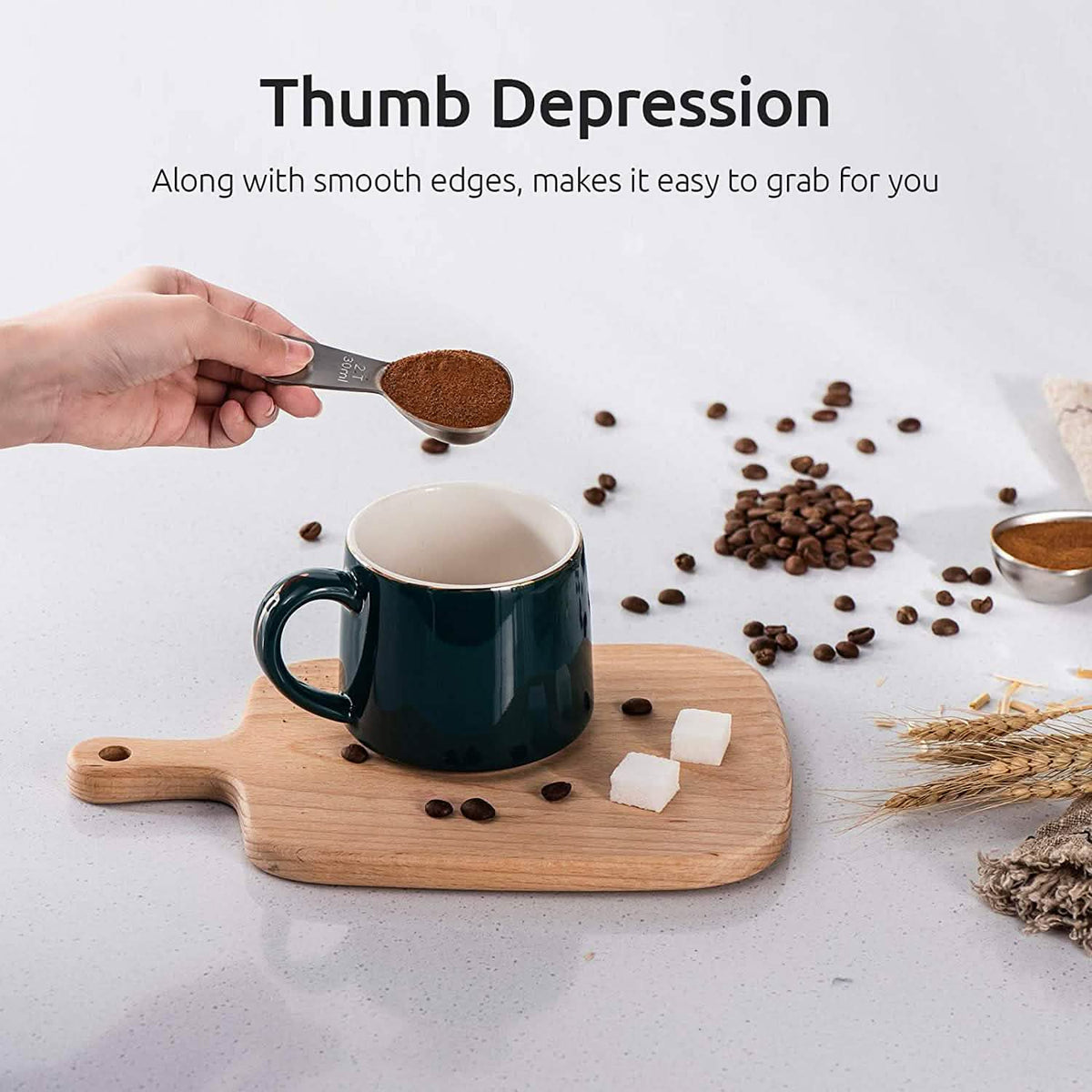 Stainless Steel Measuring Coffee Scoop Kitchen Tools & Gadgets - Tophatter Daily Deals