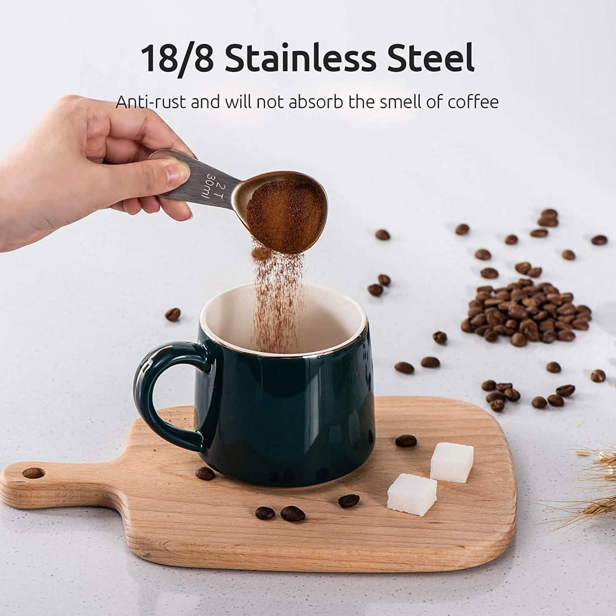 Stainless Steel Measuring Coffee Scoop Kitchen Tools & Gadgets - Tophatter Daily Deals