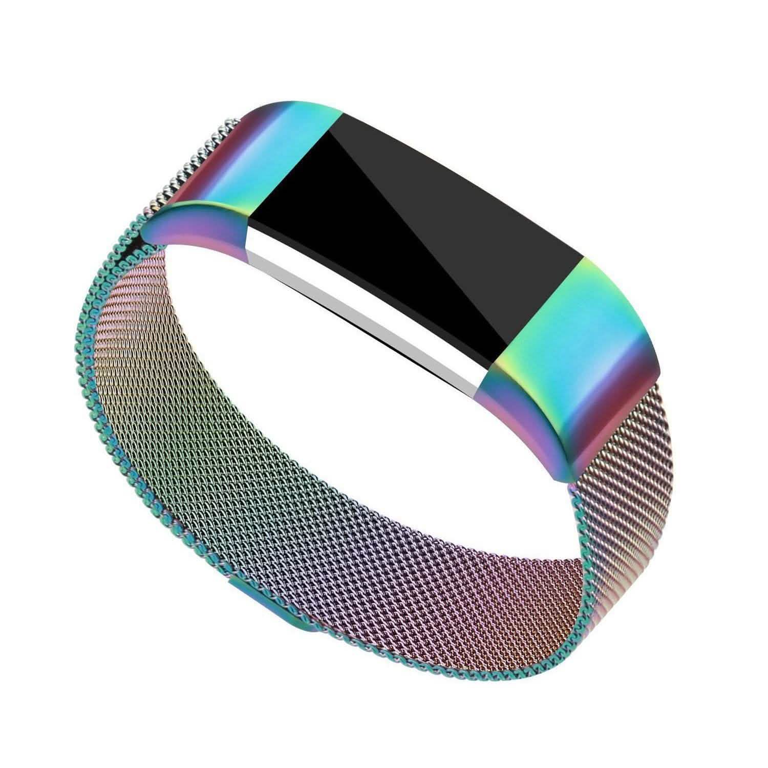 Stainless Steel Mesh Milanese Loop Band for Fitbit Charge 2 Mobile Accessories - Tophatter Daily Deals