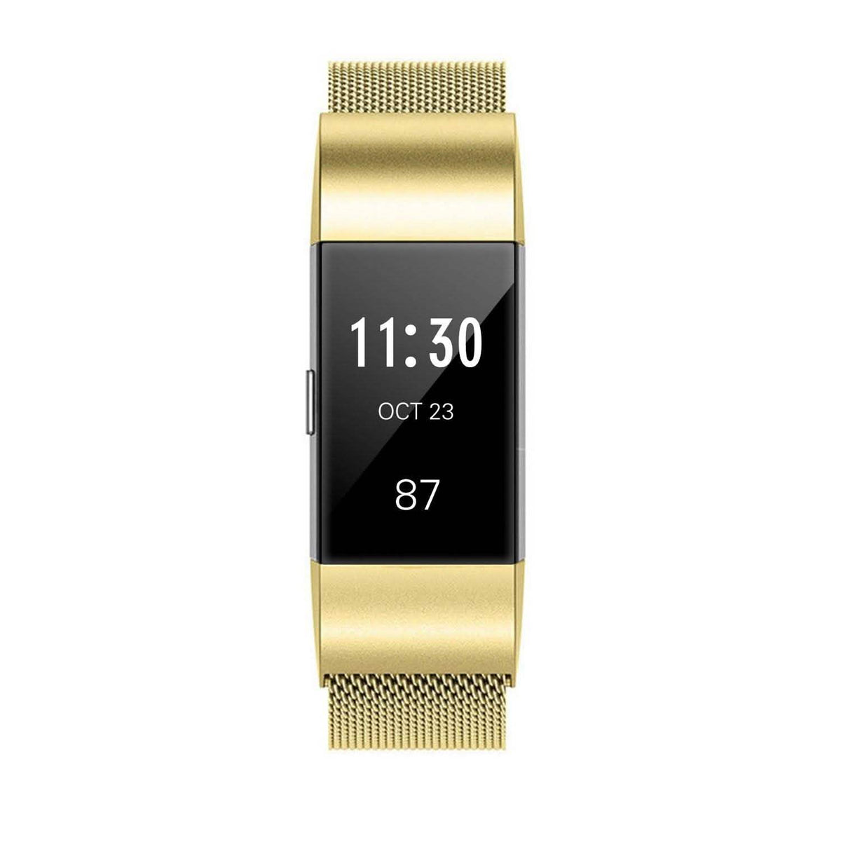 Stainless Steel Mesh Milanese Loop Band for Fitbit Charge 2 Mobile Accessories - Tophatter Daily Deals
