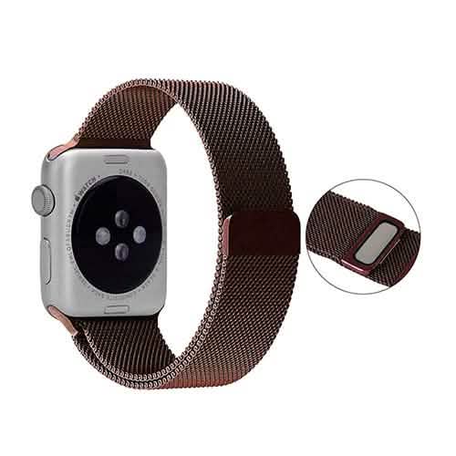Stainless Steel Milanese Loop Band Replacement for Apple Watches Smart Watches - Tophatter Daily Deals