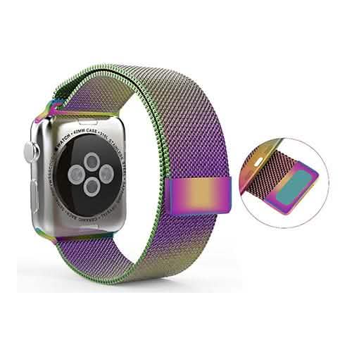 Stainless Steel Milanese Loop Band Replacement for Apple Watches Smart Watches - Tophatter Daily Deals