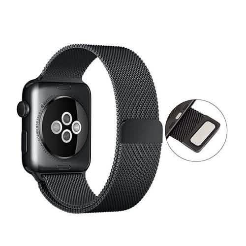 Stainless Steel Milanese Loop Band Replacement for Apple Watches Smart Watches - Tophatter Daily Deals