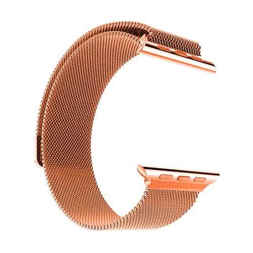 Stainless Steel Milanese Loop Band Replacement for Apple Watches Smart Watches - Tophatter Daily Deals
