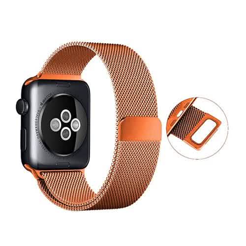 Stainless Steel Milanese Loop Band Replacement for Apple Watches Smart Watches - Tophatter Daily Deals