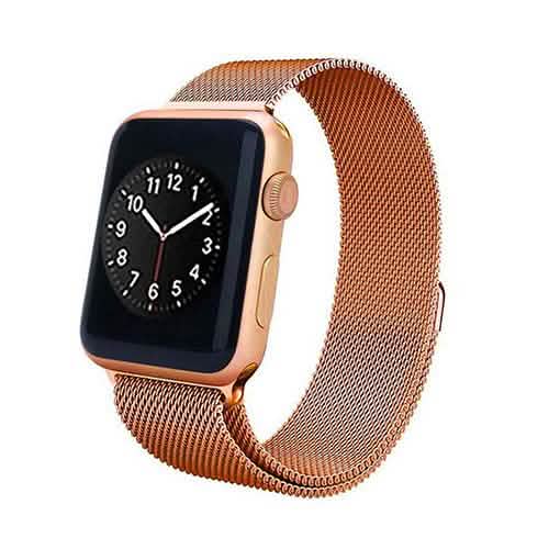Stainless Steel Milanese Loop Band Replacement for Apple Watches Smart Watches - Tophatter Daily Deals