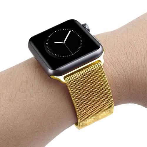 Stainless Steel Milanese Loop Band Replacement for Apple Watches Smart Watches - Tophatter Daily Deals