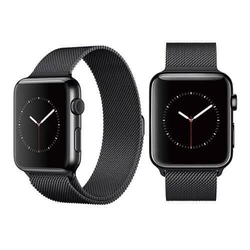 Stainless Steel Milanese Loop Band Replacement for Apple Watches Smart Watches - Tophatter Daily Deals