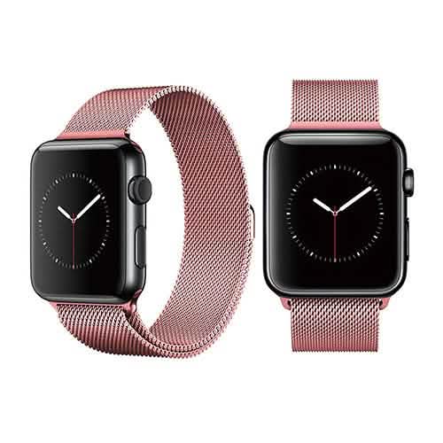 Stainless Steel Milanese Loop Band Replacement for Apple Watches Smart Watches - Tophatter Daily Deals