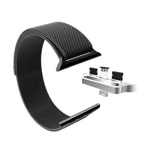 Stainless Steel Milanese Loop Band Replacement for Apple Watches Smart Watches - Tophatter Daily Deals