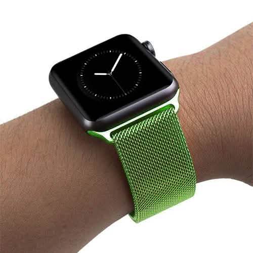 Stainless Steel Milanese Loop Band Replacement for Apple Watches Smart Watches - Tophatter Daily Deals