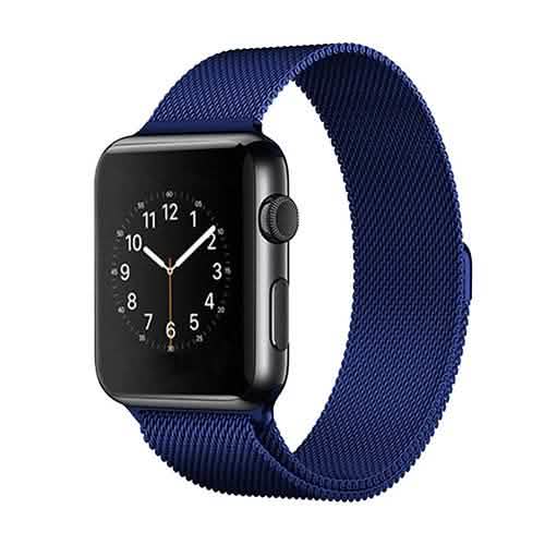 Stainless Steel Milanese Loop Band Replacement for Apple Watches Smart Watches - Tophatter Daily Deals