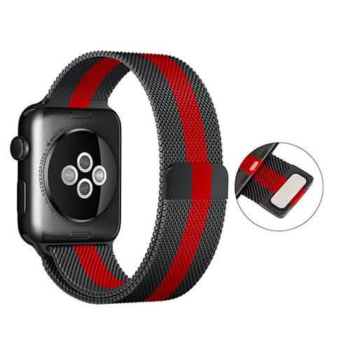 Stainless Steel Milanese Loop Band Replacement for Apple Watches Smart Watches - Tophatter Daily Deals