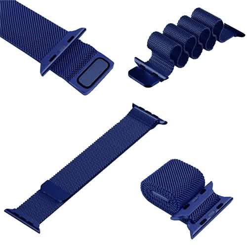 Stainless Steel Milanese Loop Band Replacement for Apple Watches Smart Watches - Tophatter Daily Deals