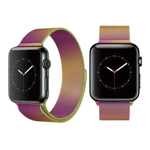 Stainless Steel Milanese Loop Band Replacement for Apple Watches Smart Watches - Tophatter Daily Deals
