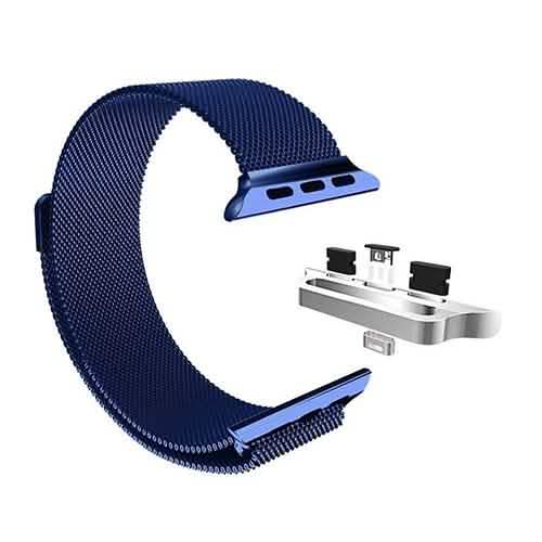 Stainless Steel Milanese Loop Band Replacement for Apple Watches Smart Watches - Tophatter Daily Deals