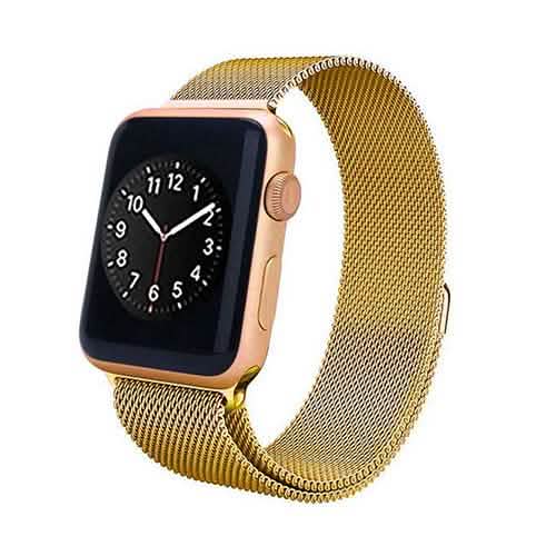 Stainless Steel Milanese Loop Band Replacement for Apple Watches Smart Watches - Tophatter Daily Deals