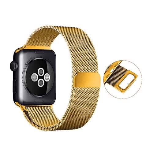 Stainless Steel Milanese Loop Band Replacement for Apple Watches Smart Watches - Tophatter Daily Deals