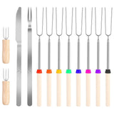 Stainless Steel Roasting Sticks Garden & Patio - Tophatter Daily Deals