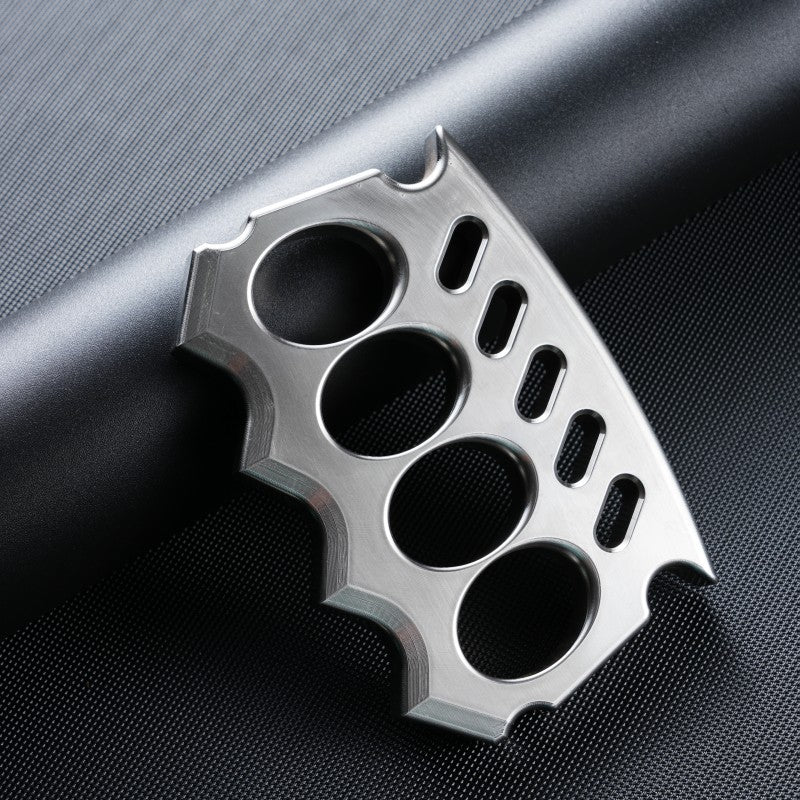 2023 Summer New Stainless Steel Self Defense Knuckles - KDX 01 1 pc Brass Knuckles - Tophatter Daily Deals