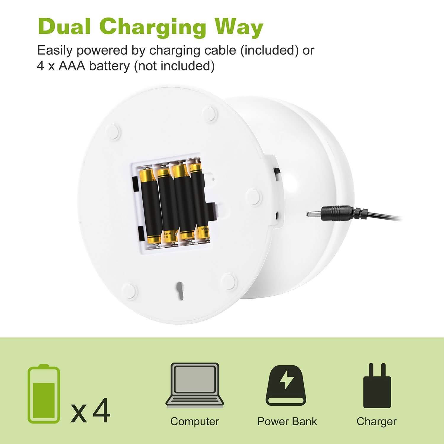 Star Moon LED Projector Lamp Kids Night Light Indoor Lighting - Tophatter Daily Deals